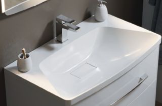 Раковина Aqwella Neringa Ner.08.04.D 80 x 48 см, цвет белый